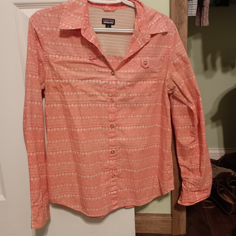 Patagonia Coral Button-Up Shirt